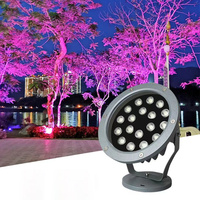 Projecteur LED extérieur en aluminium étanche IP65 avec télécommande, léger, garantie 2 ans, angle de faisceau 120°, haute puissance DC12V