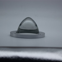 Lentille de projecteur LED à faisceau étroit de 30 degrés, 66 mm