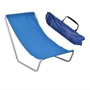 야외 JLL 슬링 비스트로 파티오 수영장 발코니 접이식 달 휴대용 안락 의자 라운지 선베드 캠핑 피크닉 비치 의자 - Product Image 4