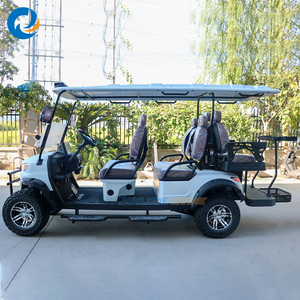 Voiture de golf électrique à 6 places avec batterie au lithium 72v, moteur AC, articles en stock - Product Image 3