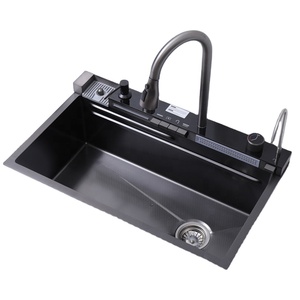 <span class=keywords><strong>Évier</strong></span> de cuisine avec robinet extractible à 3 modes, affichage numérique, grand <span class=keywords><strong>évier</strong></span> simple, kit d'<span class=keywords><strong>évier</strong></span> de travail, <span class=keywords><strong>évier</strong></span> <span class=keywords><strong>cascade</strong></span> Nano <span class=keywords><strong>Raindance</strong></span> - Product Image 4
