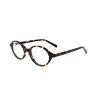 Nouvelles Lunettes Optiques Unisexe 2025 Anti-Lumière Bleue, Monture Ronde en Acétate, Style Rétro, Petite Monture pour la Lecture et la Protection