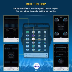 Autoradio Android 17 pouces pour Toyota Prado 2018+ Écran CarPlay 4G LTE Navigation GPS Lecteur multimédia avec garantie de 2 ans - Product Image 4