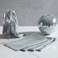 Chiffon de nettoyage pour lunettes gris froid, léger, sans traces, brillant, durable, non pelucheux, en fibre de verre, pour un nettoyage rapide