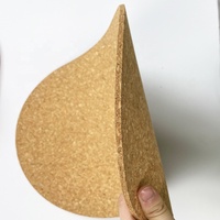 Napperons en liège imperméables et faciles à nettoyer personnalisés et écologiques de haute qualité pour table à manger de cuisine ovale