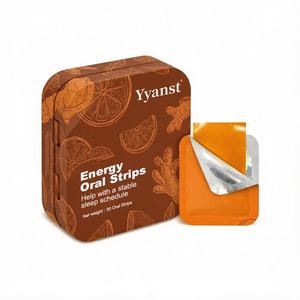 Bandes Orales Énergisantes Naturelles 30 unités Mélange Végétal Dissolution Rapide Film OEM Marque Privée Complément Vitalité Quotidienne - Product Image 1