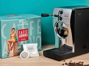 Armeno Caffe Srl marca compostable ESE 44mm cápsulas de máquina de café 100 Uds Cápsula de café molido - Product Image 4