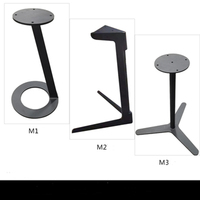 Pieds de table en métal moderne, fonte, acier inoxydable, pour table basse, table à manger