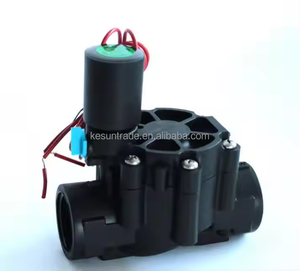Vanne solénoïde intelligente à zones pour irrigation <span class=keywords><strong>goutte</strong></span> à <span class=keywords><strong>goutte</strong></span> agricole 24V, filetage interne en nylon noir, pour jardin moderne, serre et terres agricoles - Product Image 4