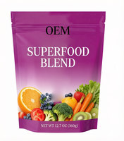OEM Superfood Blend Instant Poeder 360g Gemengde Fruit & Groente Dagelijkse Voeding Volwassenen Voedingssupplement Natuurlijk