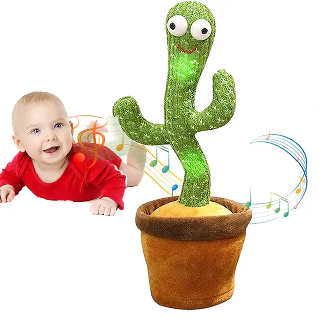 Usb Cactus Bailarin 120 Liedjes Zonder Uniform 2021 Hot Selling Pratende Dansende Cactus