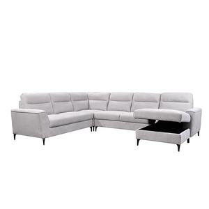 आधुनिक नवर्डिक डिजाइन असबाब चेनेल कपड़े फर्नीचर u आकार के सोफे घर की सजावट के लिए लिविंग रूम सोफा सेट - Product Image 2