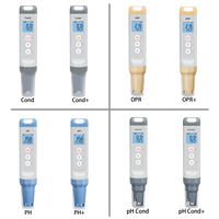 Pocket Peut se connecter au téléphone mobile intelligentize 7 en 1 Tds/ec/salinité/temp/orp/res/ph Mete Testeur de qualité de l'eau numérique
