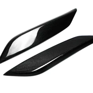 car accessories for Nissan Z33 350Z Carbon front headlight Eyebrow trim