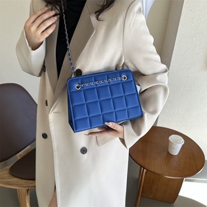 Nouveau Sac à Main de Luxe Femme Couture Sauvage Sacs Messager <span class=keywords><strong>Marque</strong></span> Designer Sac à Bandoulière à Carreaux Sacs Fourre-Tout pour Dames Sacs Bandoulière - Product Image 3