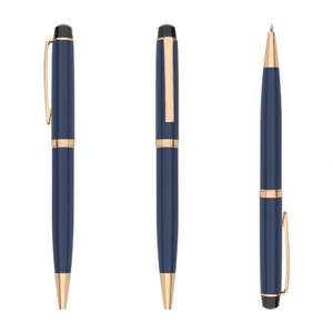 Stylo à bille en métal de luxe de haute qualité en gros, avec logo personnalisé, pour cadeau promotionnel d'entreprise - Product Image 4