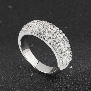 Fashion Jewelry Stainless Steel <b>Ring</b> Jewelry Crystal <b>Ring</b> for Women <b>Cubic</b> <b>Zirconia</b> Eternity Engagement <b>Wedding</b> Ladies Band <b>Ring</b> - Product Image 5