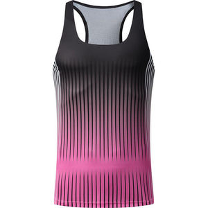 Chaleco profesional para correr para hombre, camiseta sin mangas para deportes de baloncesto, maratón, pista y campo, camiseta de entrenamiento físico - Product Image 3