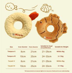 Pañuelo de Franela con Diseño de Gato de Dibujos Animados Meow Small Yuan con Anillo Protector Anti-Lamido y Esterilizante - Product Image 6