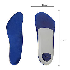 Semelles orthopédiques confortables pour pieds plats, soutien de la voûte plantaire en TPE, 3/4 de largeur, pour femmes et hommes - Product Image 5