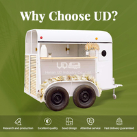 Remorque alimentaire UrDream, camionnettes à glaces, camion alimentaire, chariot mobile, bar à boissons, kiosque, remorque de concession alimentaire