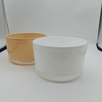 Bocaux à bougies en verre de 24 oz aux couleurs personnalisées avec couvercles en aluminium et étiquettes estampées or sérigraphiées pour la décoration intérieure DIY