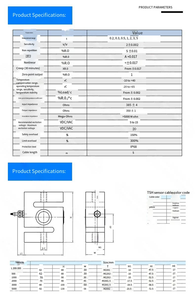 Veidt Weighing for Toledo TSH-300kg, TSH-3t Sensor. the <b>Cable</b> Length Is Available in 5m and 12m Options. Digital <b>Display</b> Precise - Product Image 4