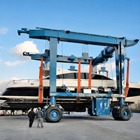 Yacht- und Bootshebevorrichtung: 50, 100, 200, 500, 600, 800, 1200 Tonnen Bootshebeportalkran, Marine-Travel Lift zum Verkauf