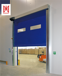 <span class=keywords><strong>Porte</strong></span> à enroulement rapide en PVC moderne, à induction radar, étanche, isolante thermiquement et anti-poussière, surface finie, utilisation 10 ans - Product Image 6