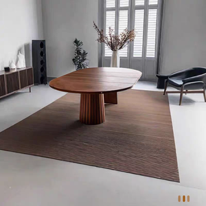Tavoli da Pranzo in <span class=keywords><strong>Legno</strong></span> Turco Eleganti e Trasformabili per Sala da Pranzo, Disponibili in Due Misure, Stile Cinese - Product Image 3