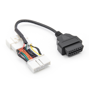 Adaptador de diagnóstico de conector <span class=keywords><strong>OBD</strong></span> OBD2 Cable de conexión de 16 pines Compatible con Tesla Model 3 para Tesla Model y - Product Image 3