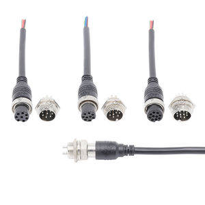 Connecteur universel GX16 10Pin Aviation fil à fil type 60V 2A <span class=keywords><strong>DC</strong></span> connecteur moulé 22/24 AWG câble pour équipement électronique - Product Image 6