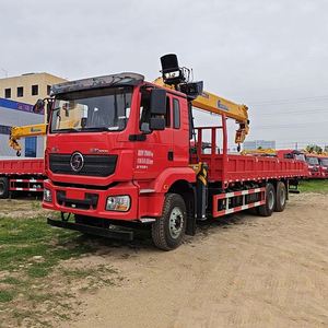 รถบรรทุกติดเครนงานหนัก Shacman 6x4 เครื่องยนต์ Weichai 270 แรงม้า Xugong 12 ตัน บูม 5 ท่อน รถยกสำหรับงานก่อสร้าง - Product Image 4