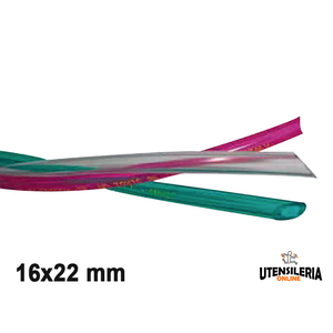 Tubería de PVC estirada de grado alimenticio TT/CRISTALLO/TR 16x22mm (100m) - Product Image 1