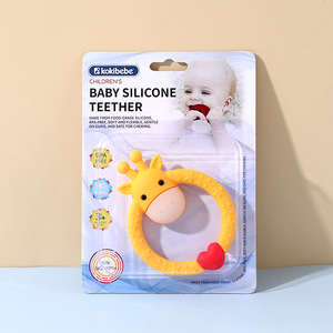 Juguetes al por mayor: Mordedores de silicona personalizados y coloridos para niños, rellenos de agua, novedad 2026, sin BPA, en forma de donut, para bebés. - Product Image 5