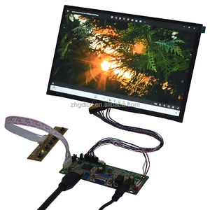 Module d'affichage TFT industriel adapté, 40 broches, LCD 10,1 pouces, LVDS 1280x800, haute luminosité 1000 nits, écran tactile 10,1 pouces en option - Product Image 1