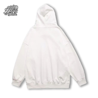 Hoodie pria motif logo kustom kostum menakutkan terlaris