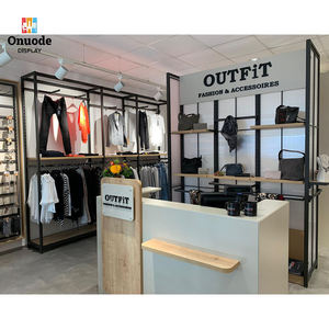 Exhibidores de Ropa de Moda |   Armario para Ropa de Pared, Resistente y Ecológico |   Puesto de Exhibición para Tienda Boutique |   Personalizado - Product Image 2