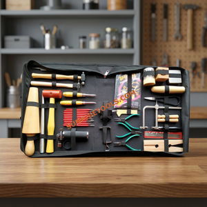 Kit d'outils de fabrication de bijoux SUNTOOLS/STIPL de 26 pièces avec manches en bois pour le polissage et la réparation DIY - Product Image 5