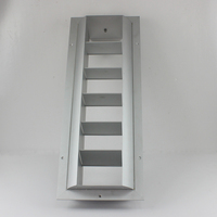 Diffuseur d'air mural industriel moderne pour système CVC, en acier galvanisé, forme tambour, angle de lame 180°, température max. 470°F, facile à installer
