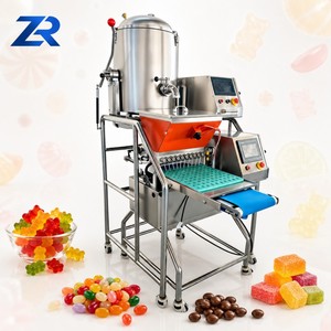 Machine de fabrication de bonbons durs et de bonbons gélifiés, déposeuse portable de laboratoire pour la production de bonbons et de bonbons gélifiés - Product Image 1