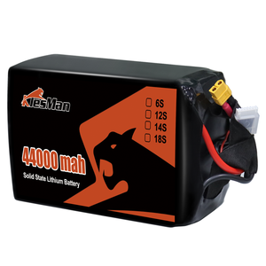 Batería Lipo HV de 14S 18S 44000mah 44ah 274wh/kg de Fábrica OEM para UAV, Batería de Estado Sólido de Alta Energía y Alta Densidad - Product Image 3