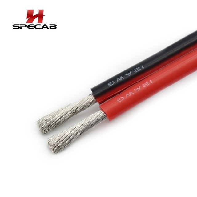 High Temp Stranded Silicone Rubber Cable 6/8/10/12/14/16/20 AWG for Standard Flexible Wire for Auto Industrial & RV Applications