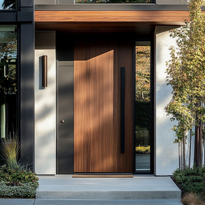 Porta Pivot in Alluminio Direttamente dal Produttore, Porta d'Ingresso Moderna di Sicurezza per Abitazioni, Resistente agli Uragani - Product Image 3