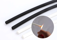 Protector de cable de sensor de nivel óptico de manga de fibra de vidrio recubierto de silicona de alta temperatura
