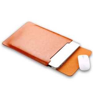 Étui étanche antichoc Super mince <span class=keywords><strong>pour</strong></span> ordinateur portable <span class=keywords><strong>sacoche</strong></span> en cuir <span class=keywords><strong>pour</strong></span> ordinateur portable <span class=keywords><strong>MacBook</strong></span> <span class=keywords><strong>Air</strong></span> Pro 12 pouces 13.3 pouces 15 pouces - Product Image 2