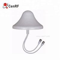 Antenne de plafond omnidirectionnelle MIMO CenRF TQJ-MA698/2700-5F RF intérieure LTE 4G 700-2700MHz 2/4dBi pour amplificateur de signal de téléphone portable 50W >25dB