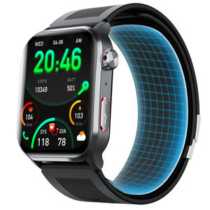 Smartwatch F530 con Pompa d'Aria per Monitoraggio <span class=keywords><strong>Pressione</strong></span> Sanguigna Sonno Scientifico Frequenza Cardiaca SOS Allarme Caduta Microfisico OLED Risposta Chiamate SDK - Product Image 1