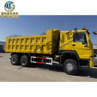 Camion benne d'occasion Sinotruk Howo 6X4 10 roues Dumper 12 roues diesel manuelle 371hp 375hp à vendre
