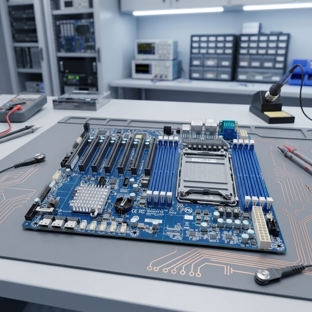 MU72-SU0 Intel Xeon Scalable Gen3 Single Socket Server Motherboard LGA4189 DDR4 Enterprise Computing Platform